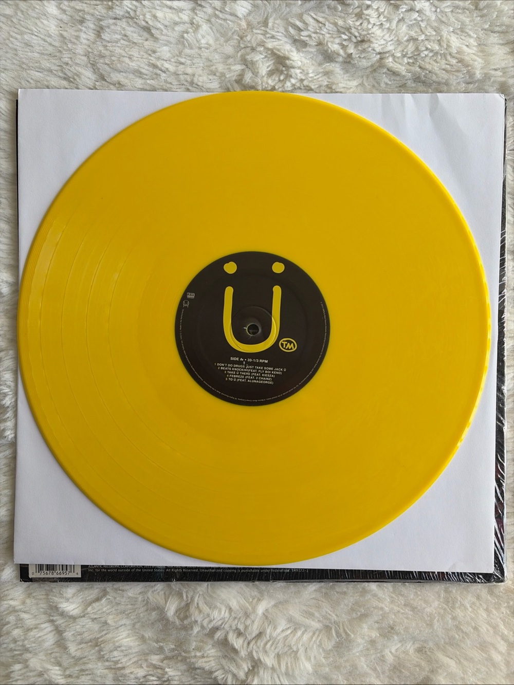 Jack Ü – Skrillex and Diplo Present Jack Ü (2015 Yellow Vinyl LP) Rare Version - Picture 4 of 4